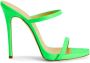 Giuseppe Zanotti Darsey muiltjes met dubbele band Groen - Thumbnail 1