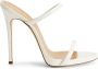 Giuseppe Zanotti Darsey muiltjes met dubbele band Wit - Thumbnail 1