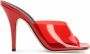 Giuseppe Zanotti Earthshine Plexy slip-on sandalen Rood - Thumbnail 1