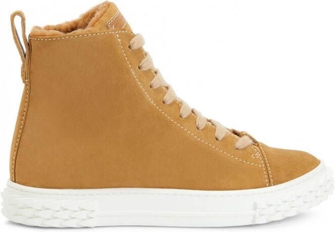 Giuseppe Zanotti Eco-Blabber high-top sneakers Bruin