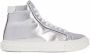 Giuseppe Zanotti Ecoblabber high-top sneakers Zilver - Thumbnail 1