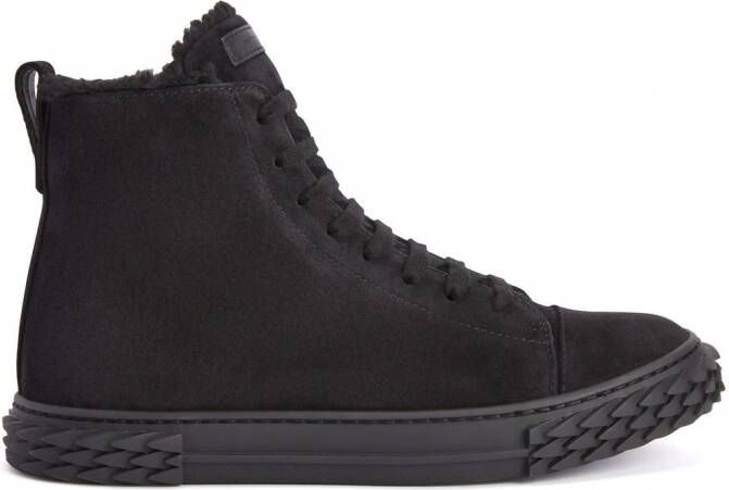 Giuseppe Zanotti Ecoblabber high-top sneakers Zwart