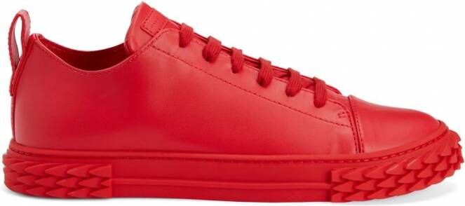 Giuseppe Zanotti Ecoblabber sneakers met textuur Rood