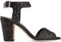 Giuseppe Zanotti Emmanuelle sandalen met glitter Zwart - Thumbnail 1
