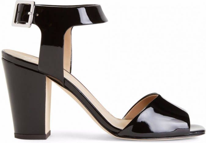 Giuseppe Zanotti Emmanuelle sandalen met hak Zwart