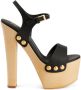 Giuseppe Zanotti Fanny sandalen met plateauzool Zwart - Thumbnail 1