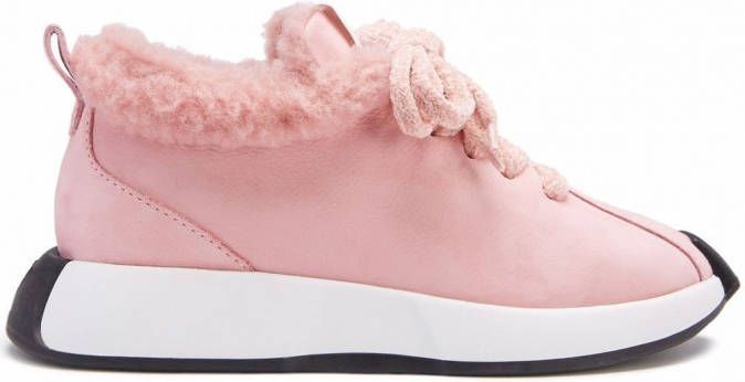 Giuseppe Zanotti Ferox leren sneakers Roze