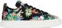 Giuseppe Zanotti Sneakers met bloemenprint Zwart - Thumbnail 1