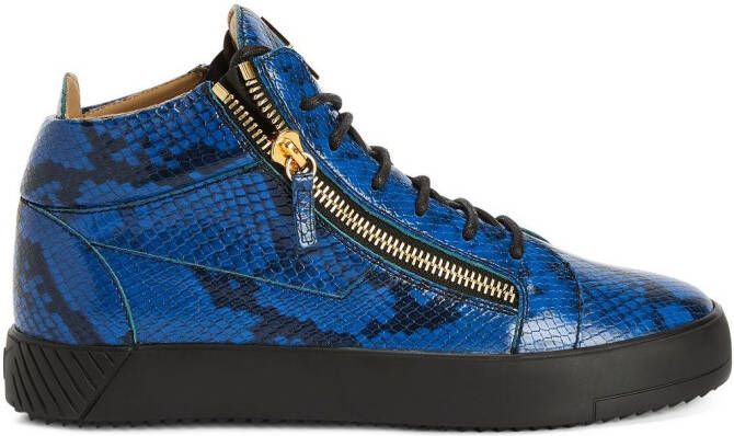 Giuseppe Zanotti Frankie low-top sneakers Blauw