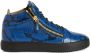 Giuseppe Zanotti Frankie low-top sneakers Blauw - Thumbnail 1