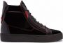 Giuseppe Zanotti Frankie high-top sneakers Zwart - Thumbnail 1