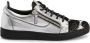 Giuseppe Zanotti Frankie leren sneakers Zilver - Thumbnail 1