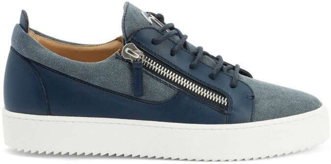 Giuseppe Zanotti Frankie low-top sneakers Blauw