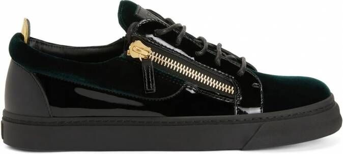 Giuseppe Zanotti Frankie low-top sneakers Groen