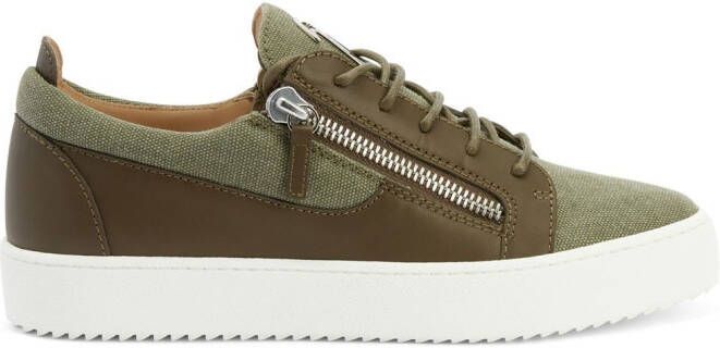 Giuseppe Zanotti Frankie low-top sneakers Groen