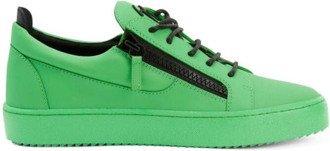 Giuseppe Zanotti Frankie low-top sneakers Groen