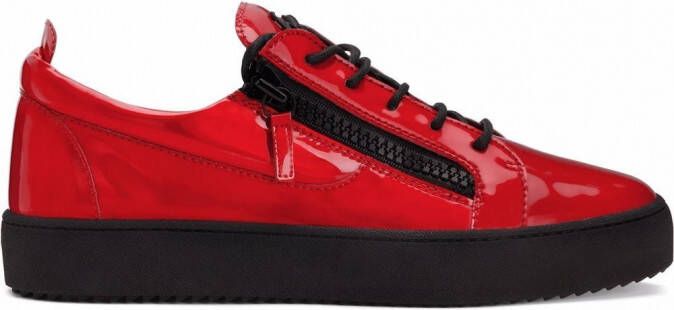 Giuseppe Zanotti Frankie low-top sneakers Rood
