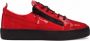 Giuseppe Zanotti Frankie low-top sneakers Rood - Thumbnail 1