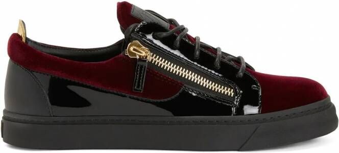 Giuseppe Zanotti Frankie low-top sneakers Rood