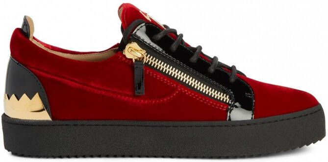 Giuseppe Zanotti Frankie low-top sneakers Rood