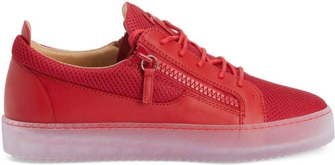 Giuseppe Zanotti Frankie low-top sneakers Rood