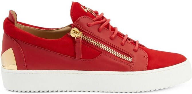 Giuseppe Zanotti Frankie low-top sneakers Rood