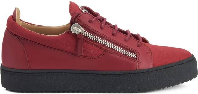 Giuseppe Zanotti Frankie low-top sneakers Rood