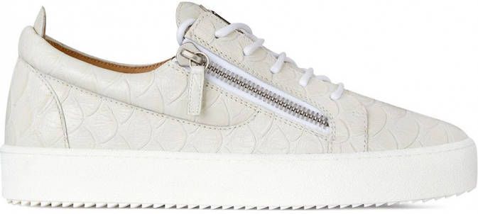 Giuseppe Zanotti Frankie low-top sneakers Wit