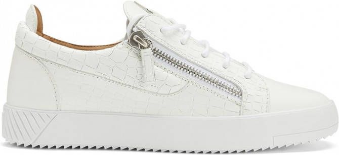 Giuseppe Zanotti Frankie low-top sneakers Wit