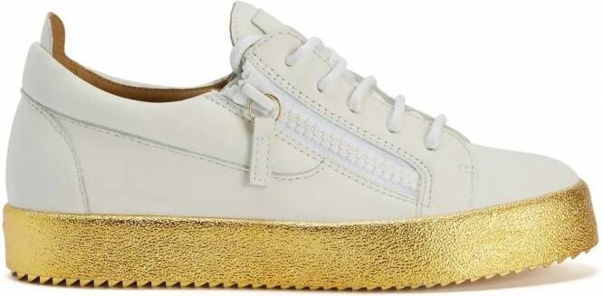 Giuseppe Zanotti Frankie low-top sneakers Wit