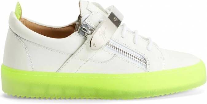 Giuseppe Zanotti Frankie low-top sneakers Wit