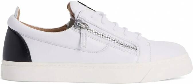 Giuseppe Zanotti Frankie low-top sneakers Wit