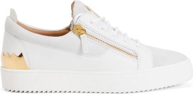 Giuseppe Zanotti Frankie low-top sneakers Wit