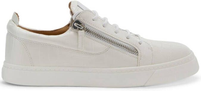 Giuseppe Zanotti Frankie low-top sneakers Wit