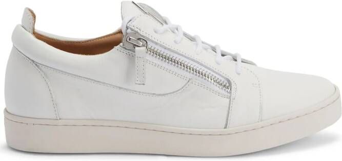 Giuseppe Zanotti Frankie low-top sneakers Wit