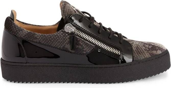 Giuseppe Zanotti Frankie low-top sneakers Zwart