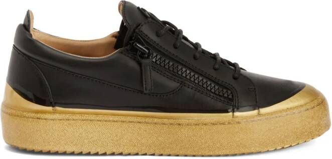 Giuseppe Zanotti Frankie Match sneakers met logo Zwart