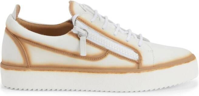 Giuseppe Zanotti Frankie low-top sneakers Wit