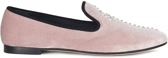 Giuseppe Zanotti G-dalila loafers Roze