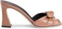 Giuseppe Zanotti Gabriela leren muiltjes Beige - Thumbnail 1