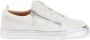 Giuseppe Zanotti Gail leren sneakers Wit - Thumbnail 1