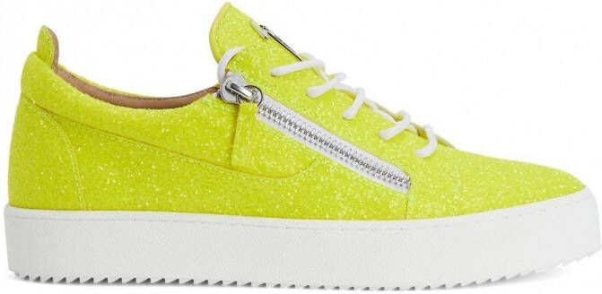 Giuseppe Zanotti Gail low-top sneakers Geel