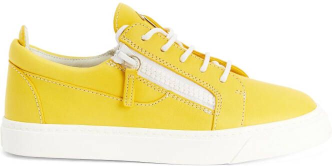 Giuseppe Zanotti Gail low-top sneakers Geel