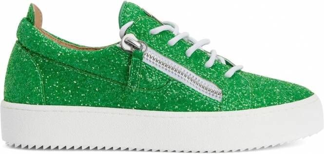 Giuseppe Zanotti Gail low-top sneakers Groen