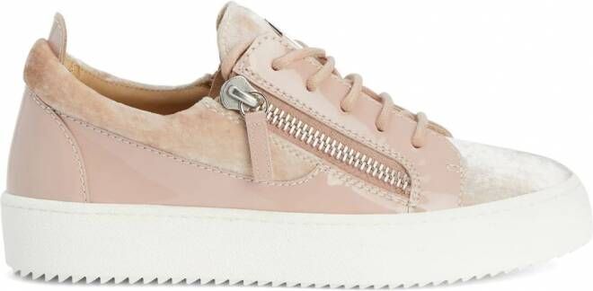 Giuseppe Zanotti Gail low-top sneakers Roze