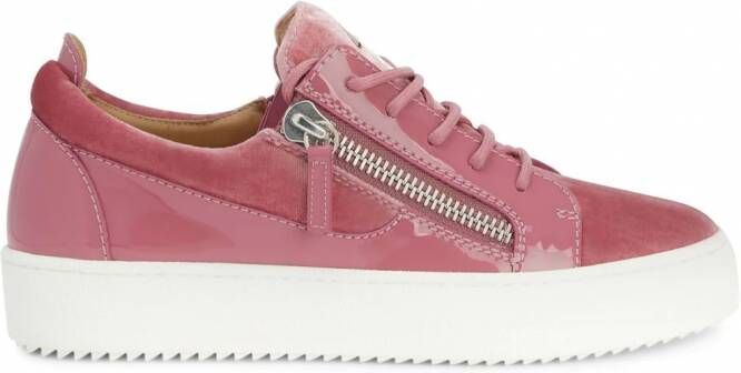 Giuseppe Zanotti Gail low-top sneakers Roze