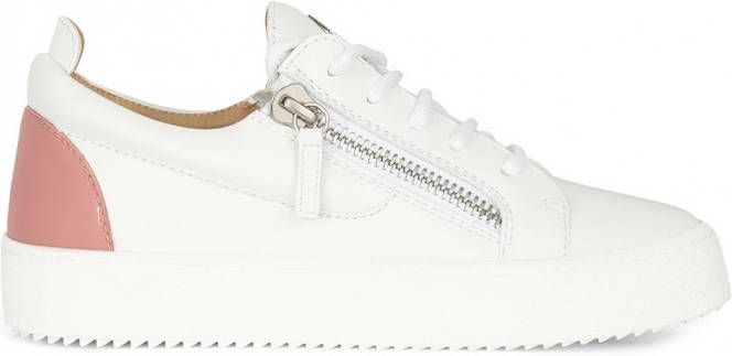 Giuseppe Zanotti Gail low-top sneakers Wit