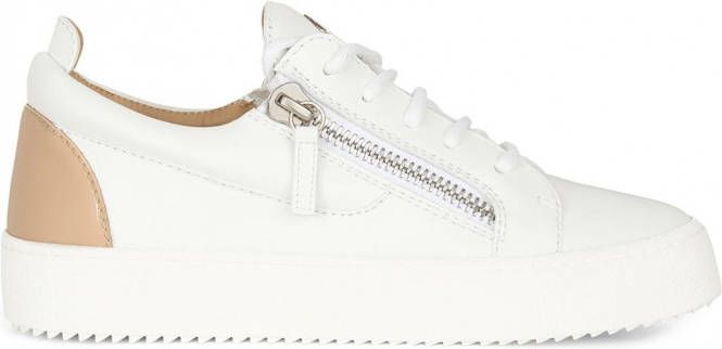 Giuseppe Zanotti Gail low-top sneakers Wit