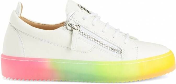 Giuseppe Zanotti Gail low-top sneakers Wit