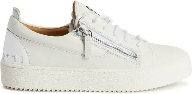 Giuseppe Zanotti Gail low-top sneakers Wit